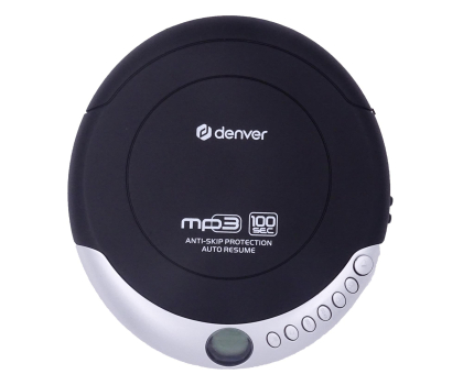 Odtwarzacz MP3 Denver Discman Denver DMP-391 czarno-srebrny
